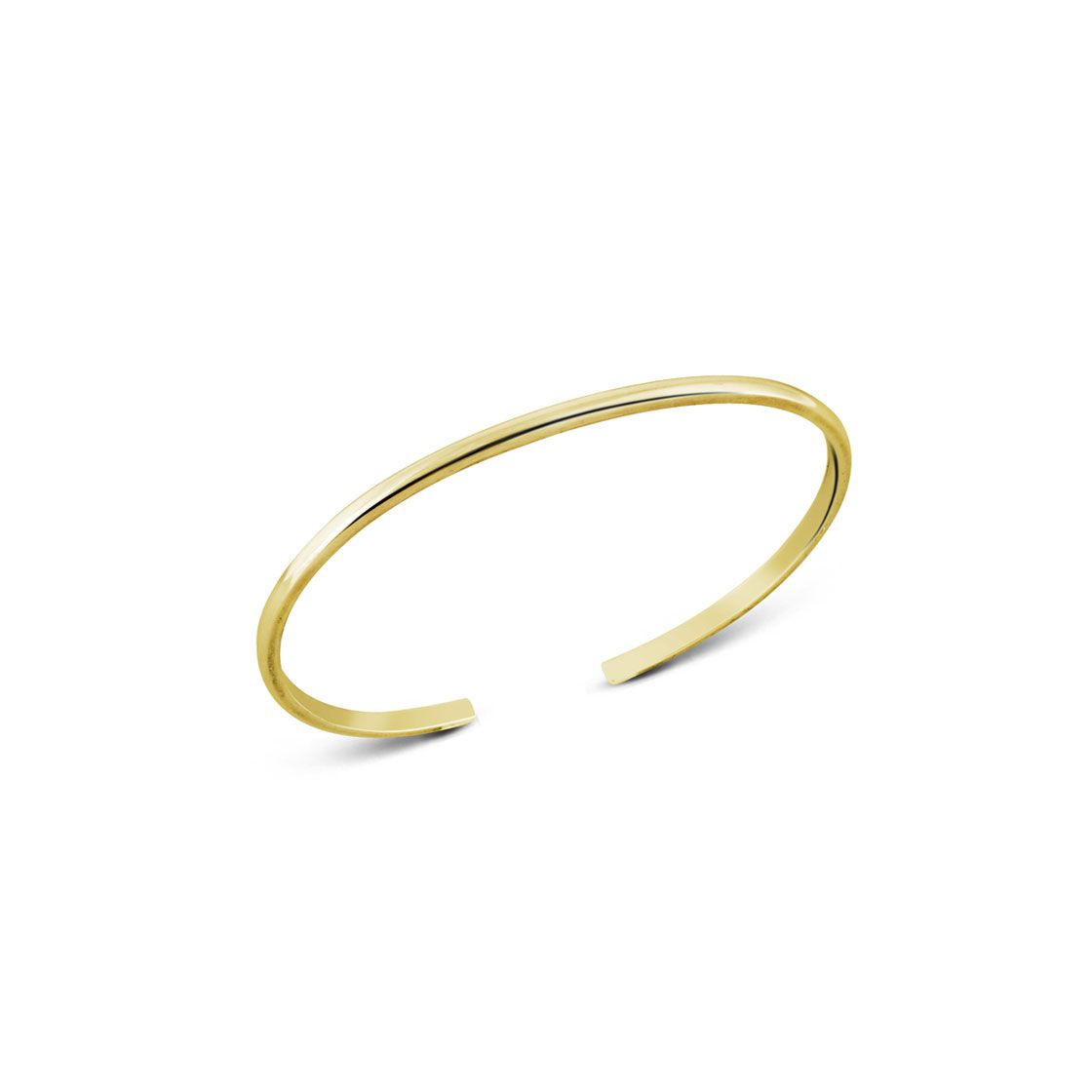 A beautifull and elegant shiny gold cuff bracelet