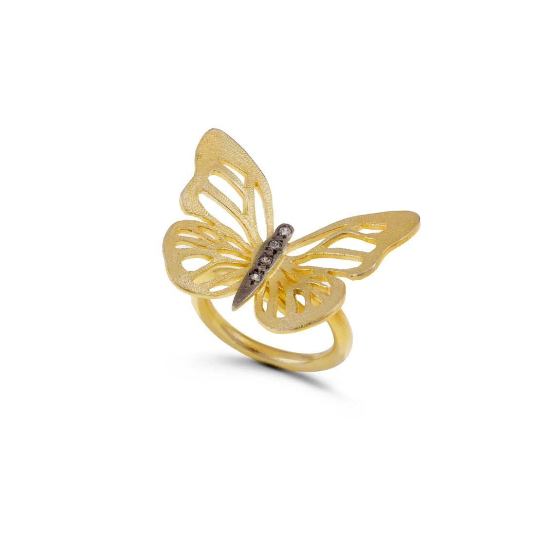 A beautiful and unique handmade butterfly ring - Spring is here!