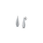 Silver stud earrings - little drops