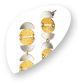 Drops Jewellery - Geometric-earings-Balancing Act